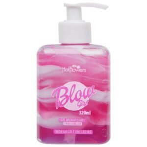 Blow Girl Gel Hidratante Beijável Para Virilha 320 ml - Aroma Morango com Creme