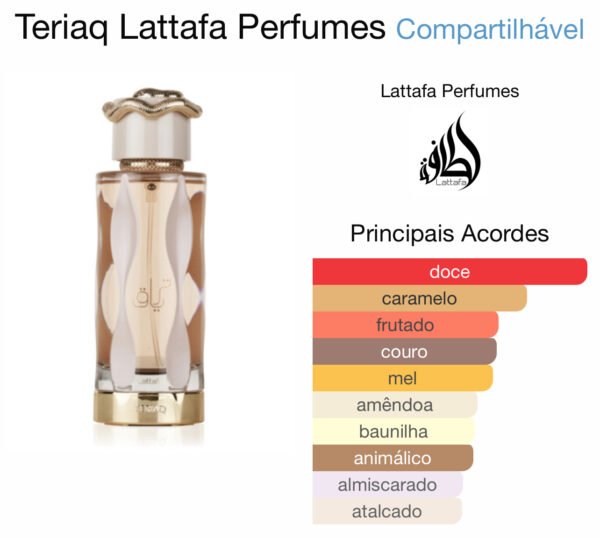 Perfume Teriaq Lattafa Eau De Parfum 100ml - Image 4